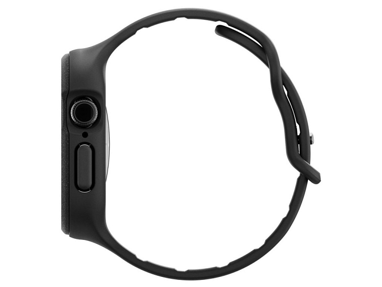 Řemínek s krytem pro Apple Watch 46mm - Spigen, Vault Black