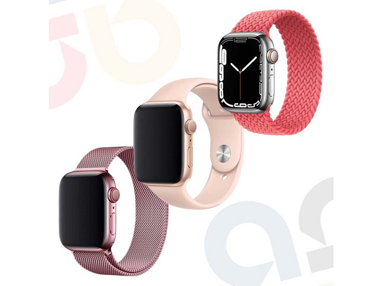 Sada řemínků - Růžová výbava