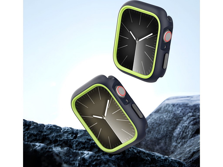 Ochranný kryt na Apple Watch 46mm - DuxDucis, Bamo Midnight/Green