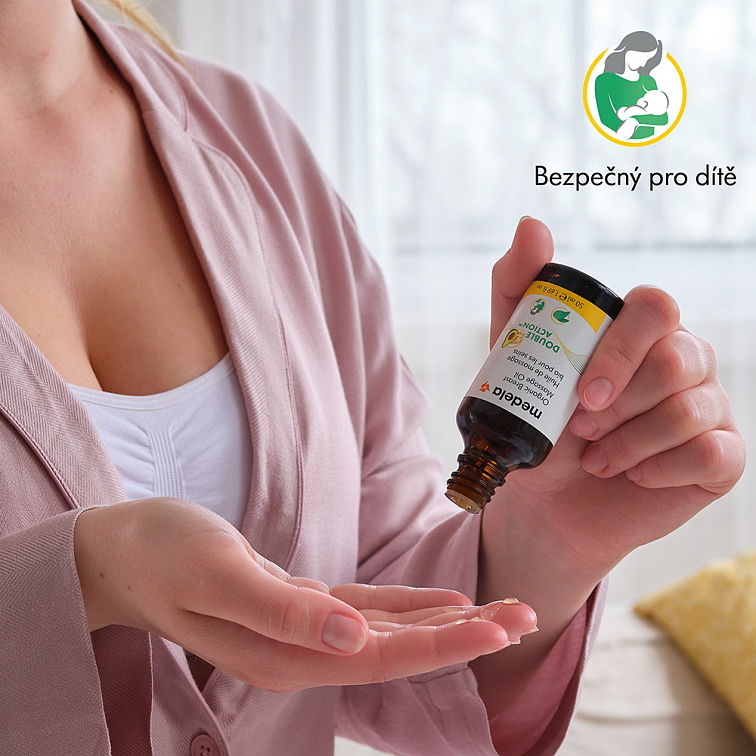 Medela Organický masážní olej na prsy, 50 ml