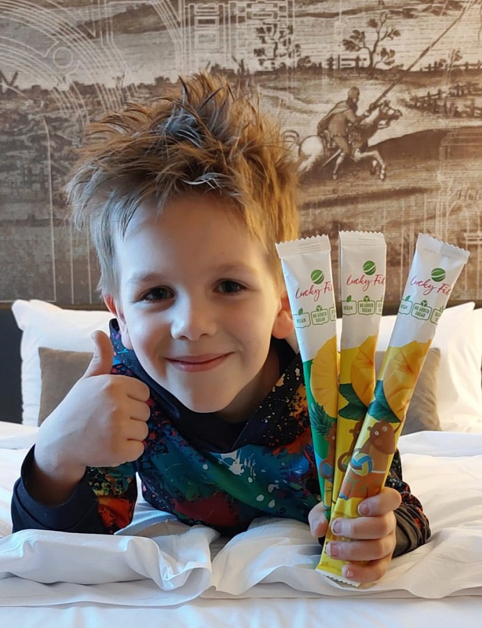 LuckyFit 100 % ananasová rolka 27g