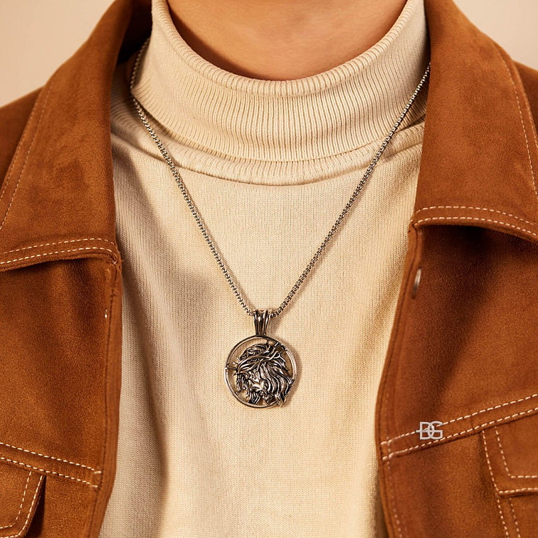 Pánský ocelový přívěsek Ježíš | DG Šperky