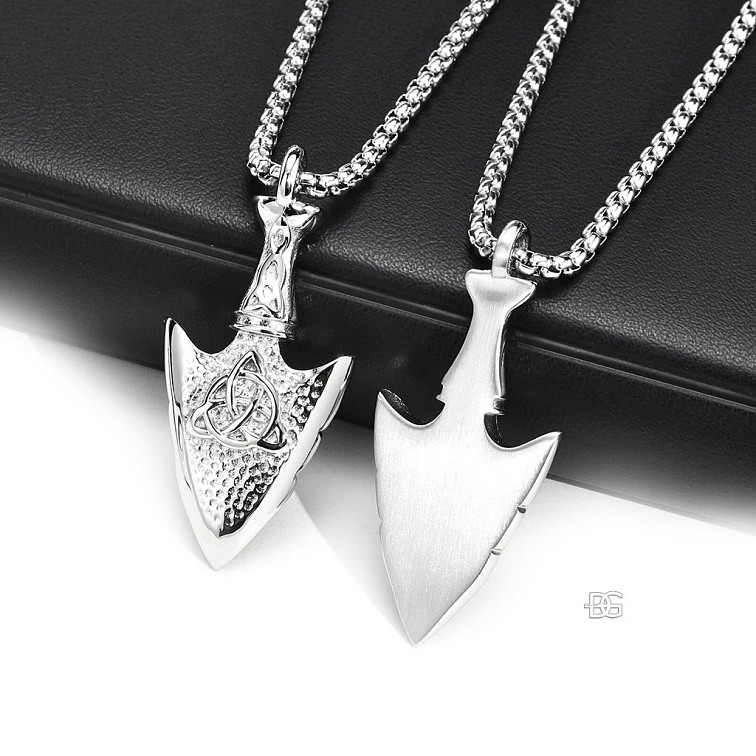 Arvid - Ocelový přívěsek hrot šípu | DG Šperky