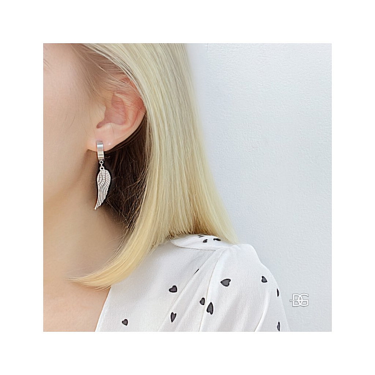Ocelové náušnice Ravenna – Andělská křídla | DG Šperky