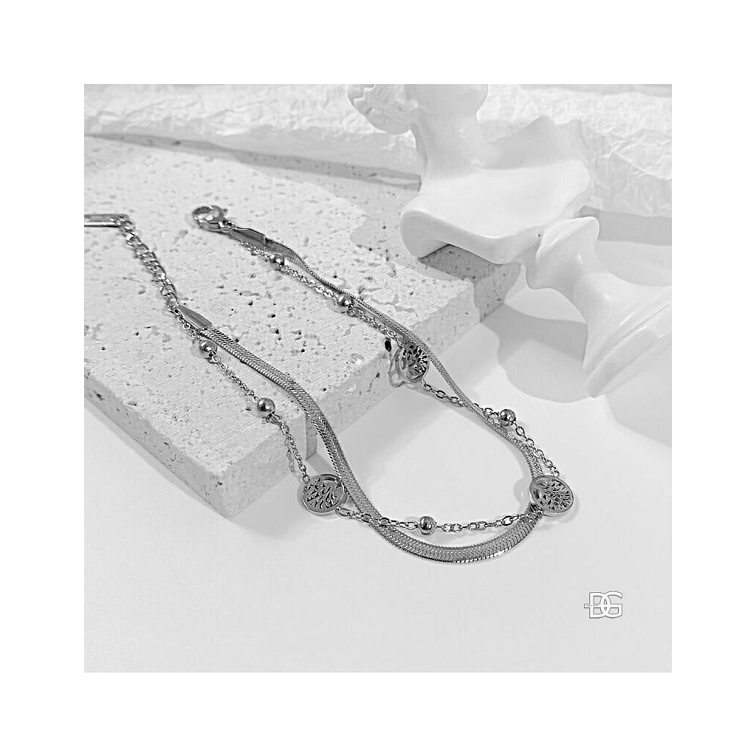 Dámský ocelový náramek Isabella se stromem života | DG Šperky