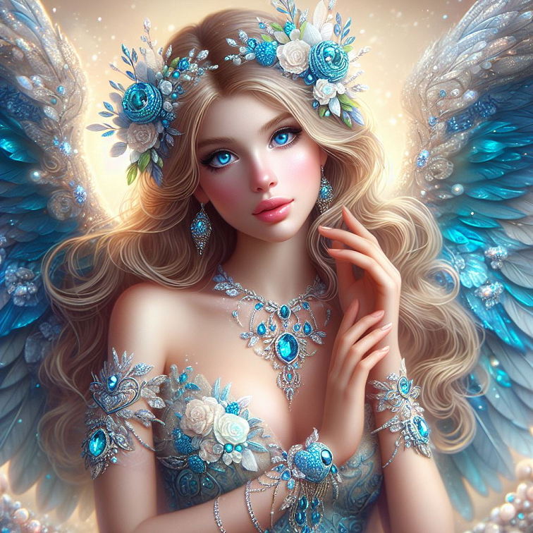 Stříbrný přívěsek Anděl Stella Maria se zirkonem | DG Šperky | Stříbro 925/1000