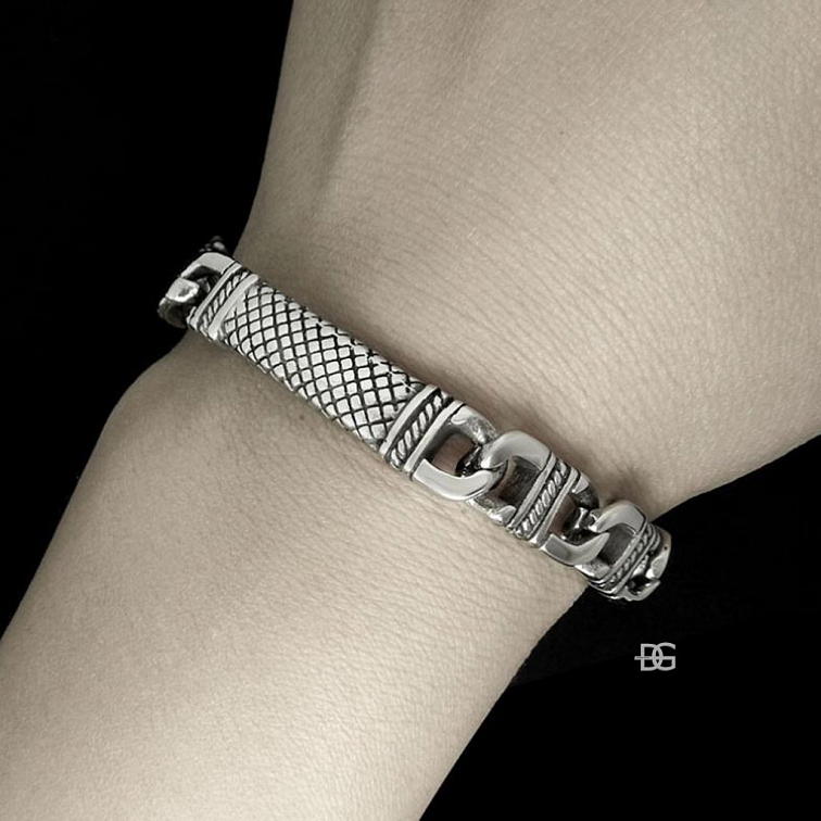 *Pánský ocelový náramek Placca | DG Šperky