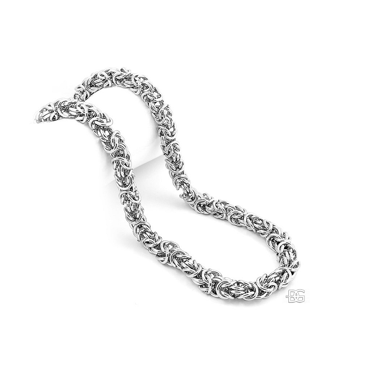 Pánský řetízek královský pletenec - Chirurgická ocel