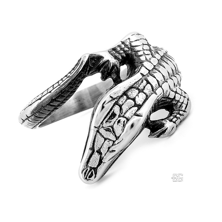 Pánský ocelový prsten Gator | DG Šperky