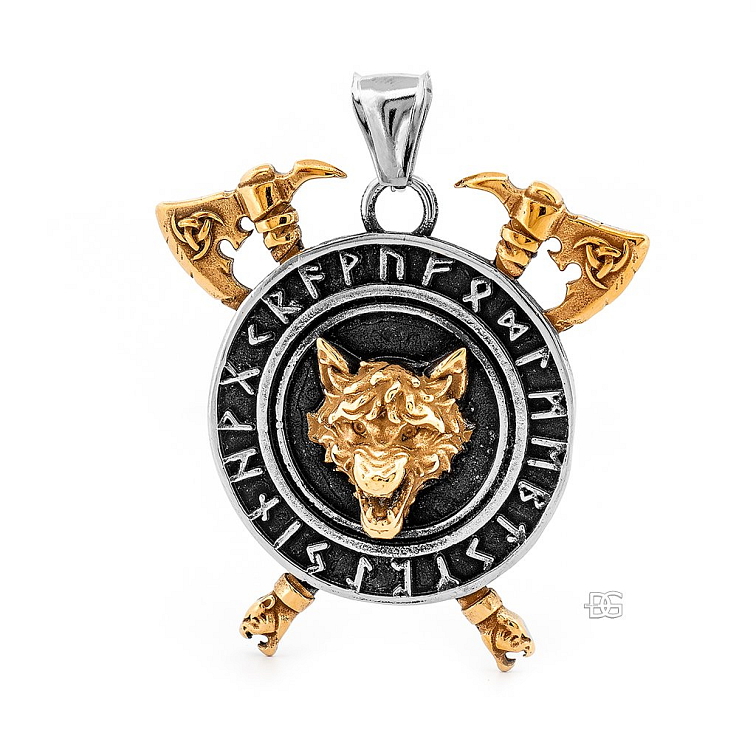 Pánský ocelový přívěsek Garm | DG Šperky