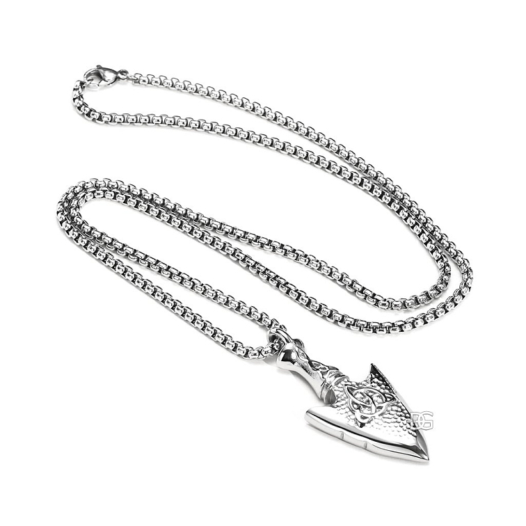 Arvid - Ocelový přívěsek hrot šípu | DG Šperky