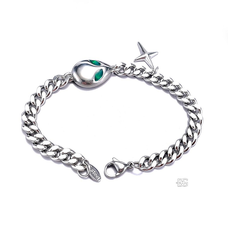 Dámský ocelový náramek Alien | DG Šperky