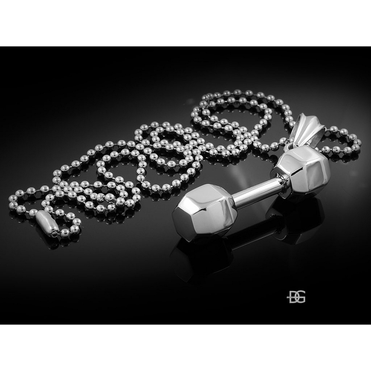 Pánský přívěsek činka - Chirurgická ocel