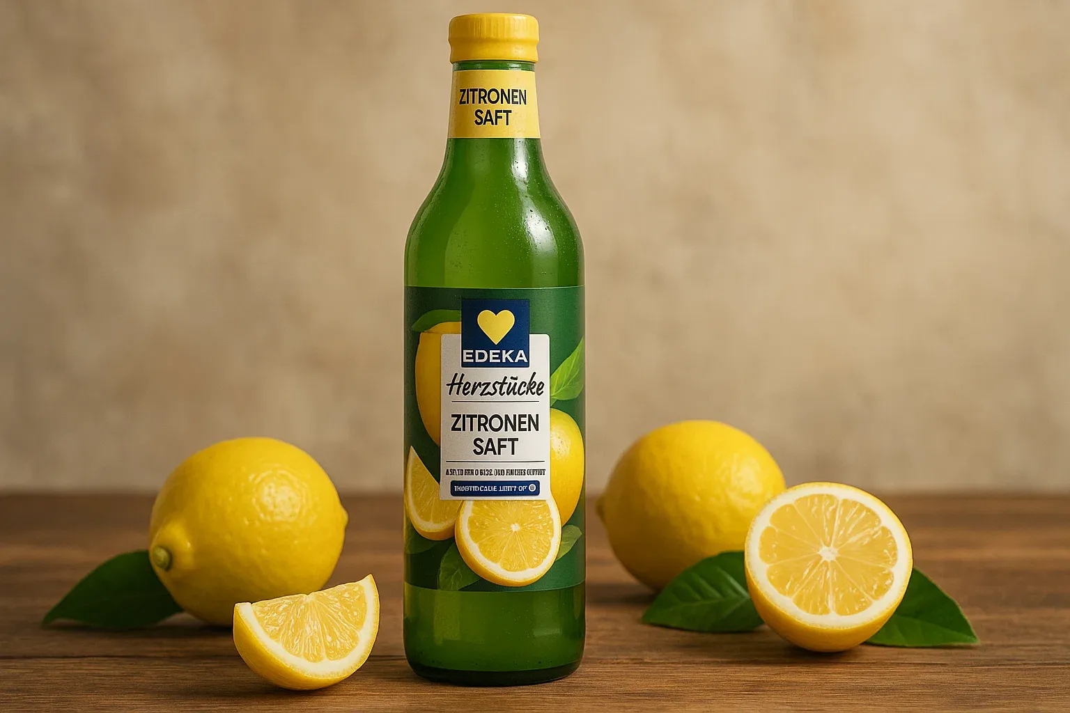 Edeka 100% citrónová šťáva 750 ml