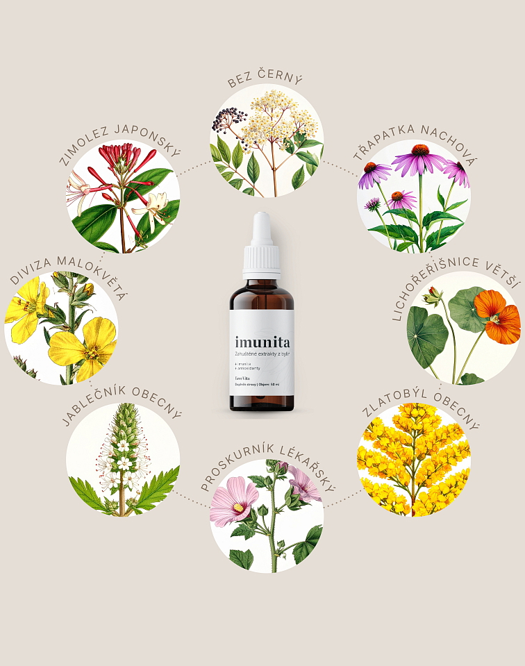 Imunita - zahuštěné extrakty 50ml