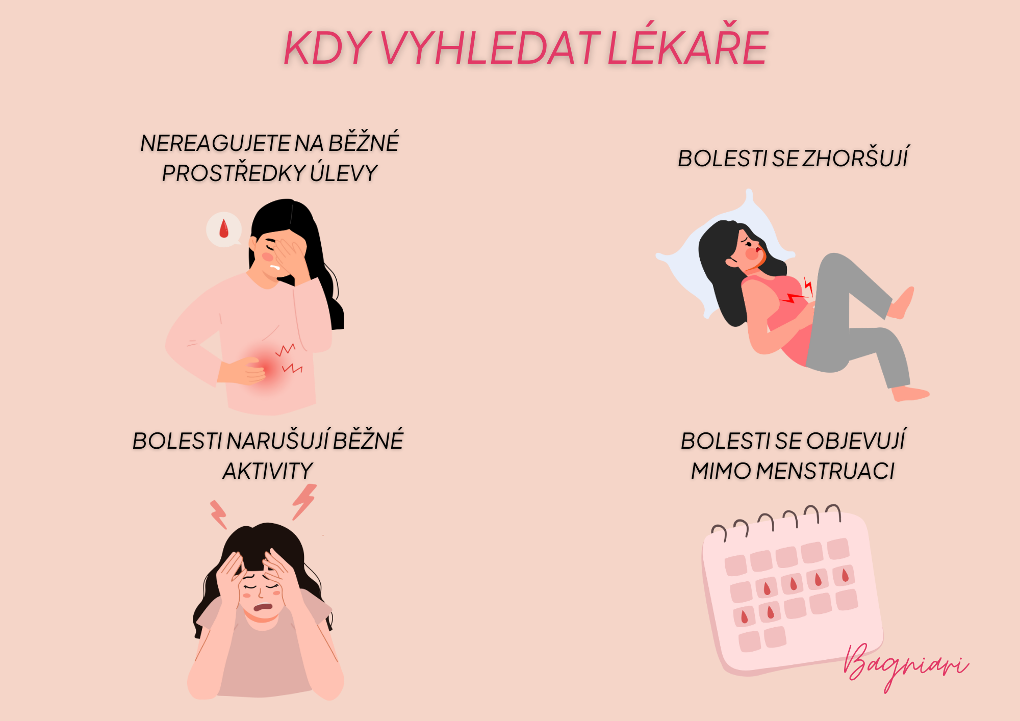 Co na menstruační bolest