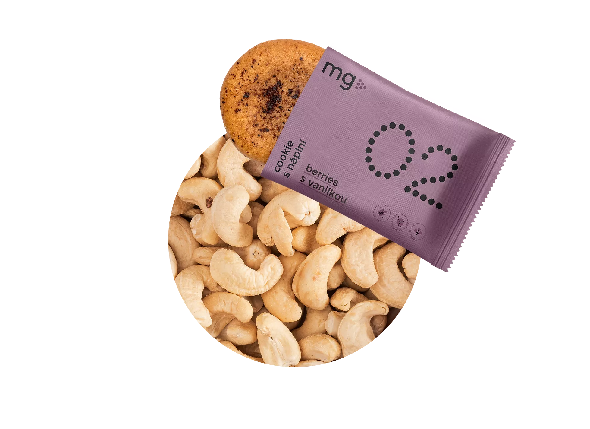 MG Cookie 02 Berries s vanilkou