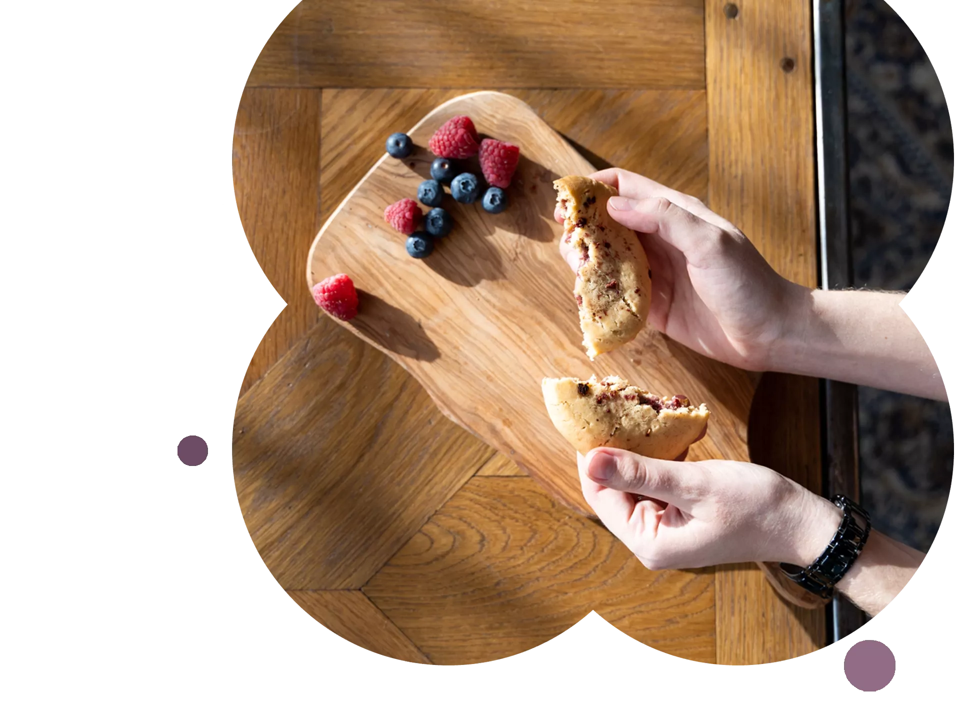 MG Cookie 02 Berries s vanilkou