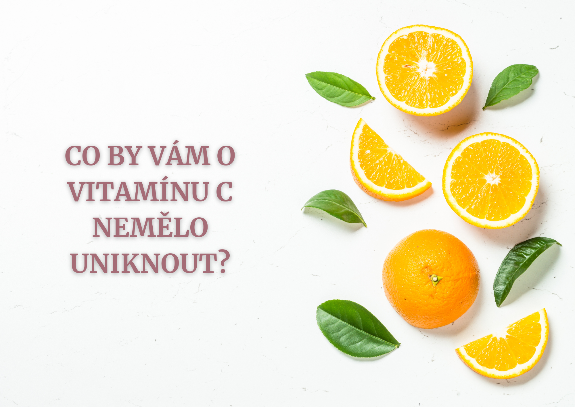 Přínosy vitamínu C u žen