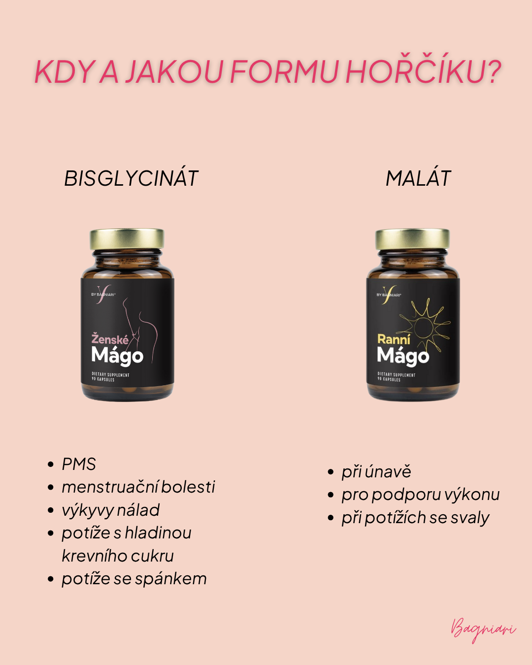 Hořčík - “magnesium” - jaký je jeho vliv na zdraví a pohodu žen?