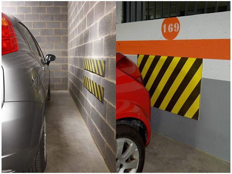 Nástěnný garážový chránič Car Protector plochý