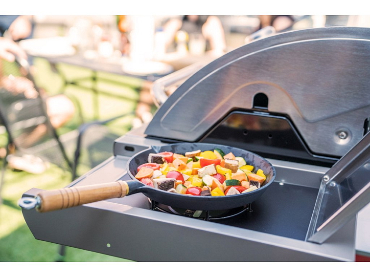 Grilovací nářadí G21 pánev na gril, litinová