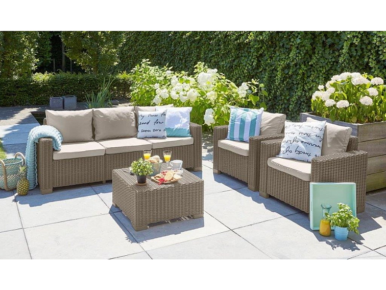 Zahradní nábytek set California 3+2+1