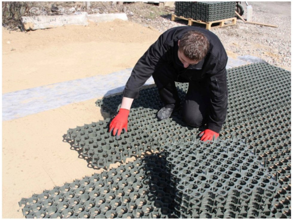 Zatravňovací tvárnice Covergrid Profi 47 x 47 x 6,2 cm zelená, cena za ks