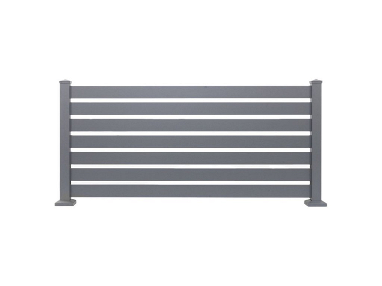 Hliníkový plot AZU štěrbinový