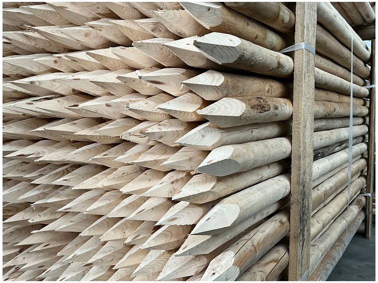 Dřevěný kůl ke stromům