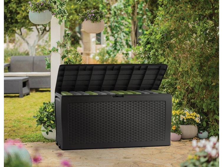 Zahradní box Samoa Rattan Box