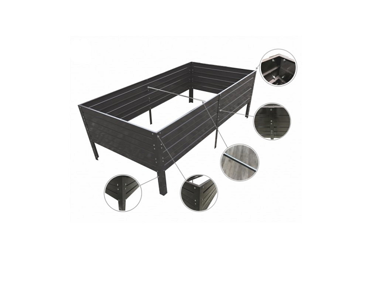 Vyvýšený záhon Covertec