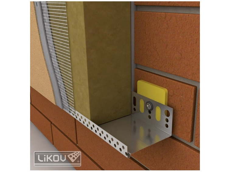 Soklová zakládací lišta