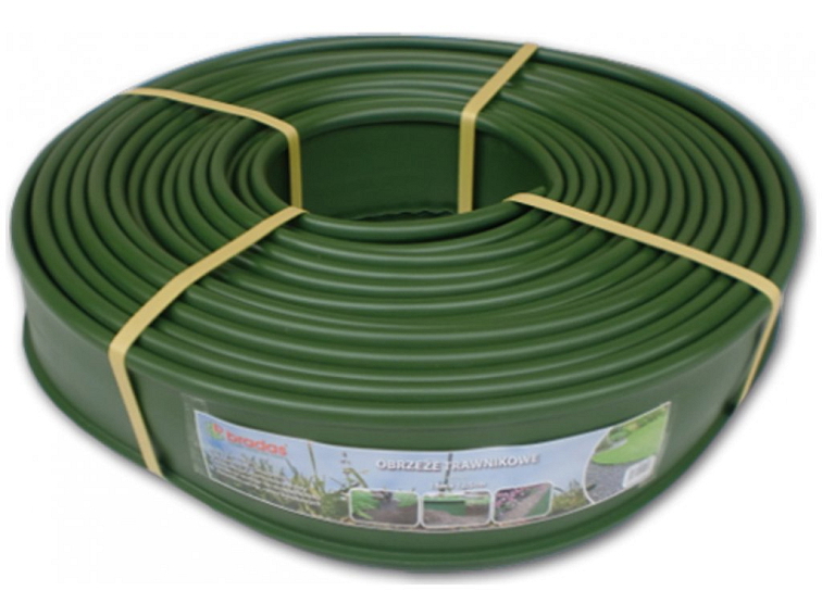 Plastový zahradní obrubník 12,5 cm