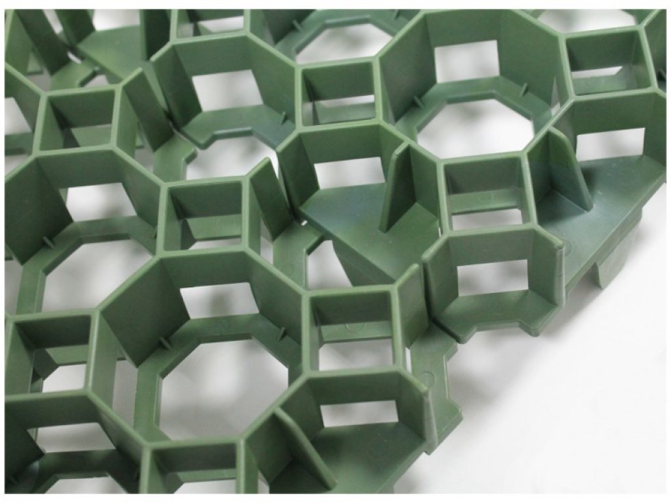 Zatravňovací tvárnice Covergrid Profi 47 x 47 x 6,2 cm zelená, cena za ks