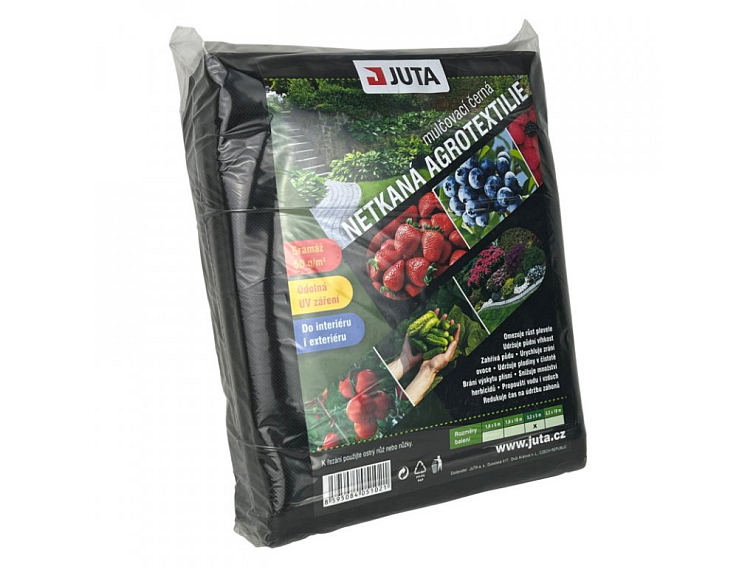 Netkaná mulčovací textilie Juta 50 g/m2