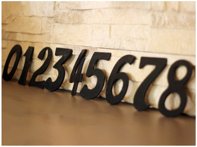 Číslice břidlicová - malá