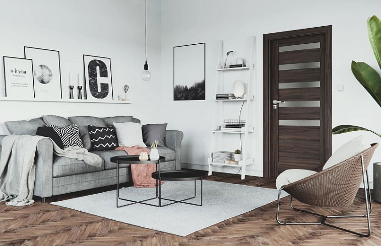 Interiérové dveře se zárubněmi Verte Home D1