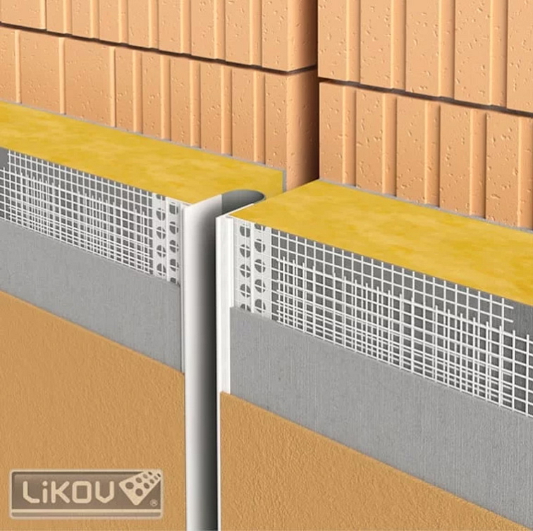 Plastový dilatační profil