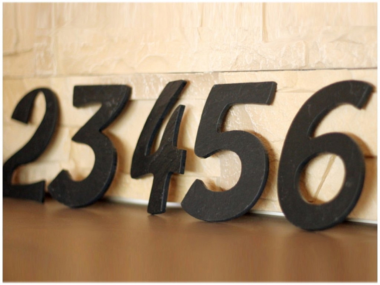 Číslice břidlicová - velká