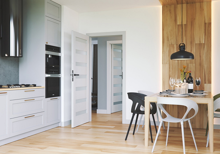 Interiérové dveře se zárubněmi Verte Home D1