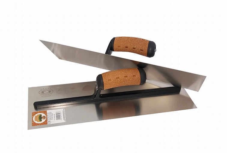 Olejnik Nerezové hladítko 406 mm / 0,65 mm – typ MARSHALL KOREK