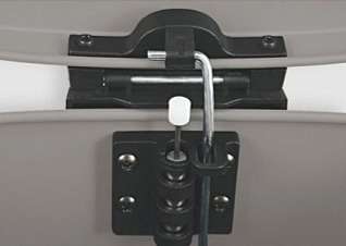 Spirella pedálový odpadkový koš AKIRA, kartáčovaná ocel, 5 L