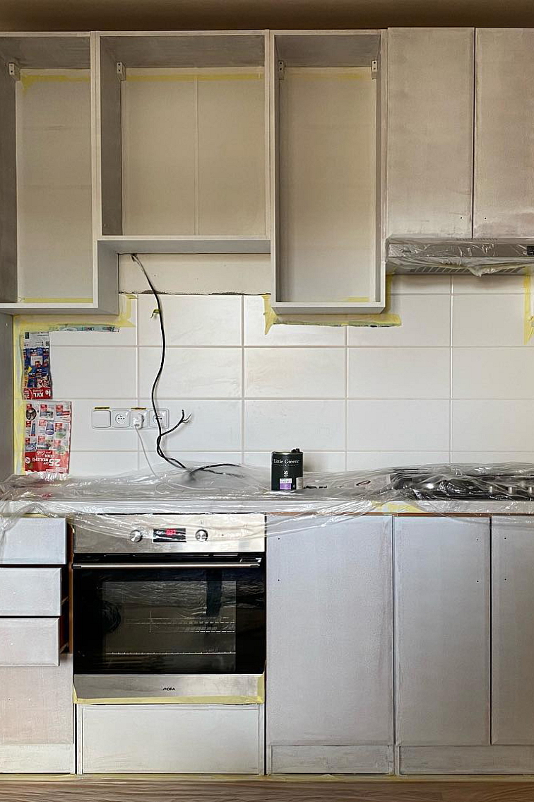 Renovace kuchyňské linky krok za krokem