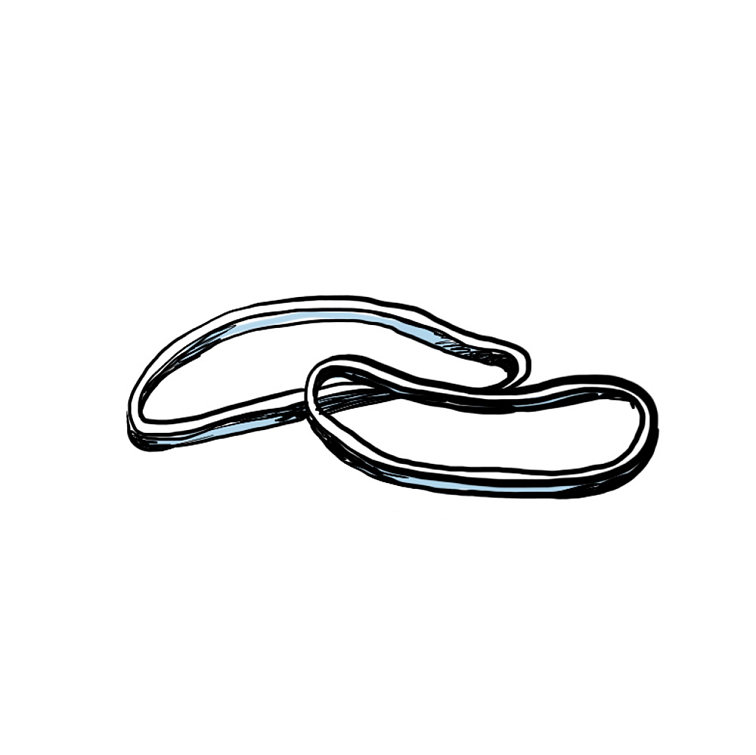 Barevně kombinovaná saténová mašlička s kytičkou Lt. Rose