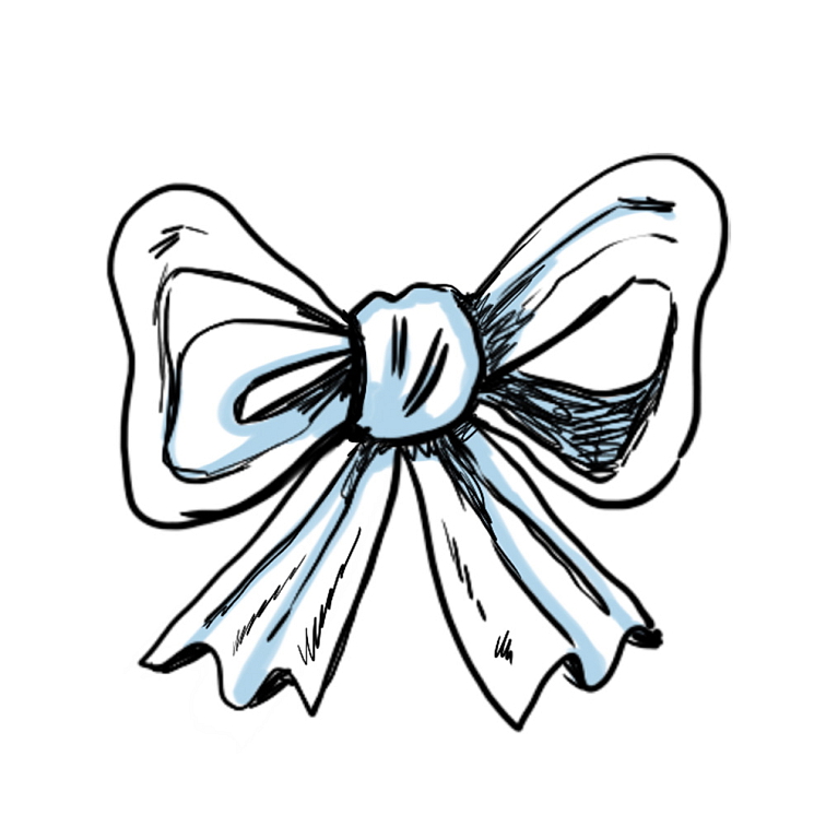 Barevně kombinovaná saténová mašlička s kytičkou Lt. Rose