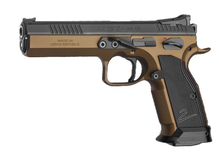 CZ TS 2 Deep Bronze 9mm Luger
