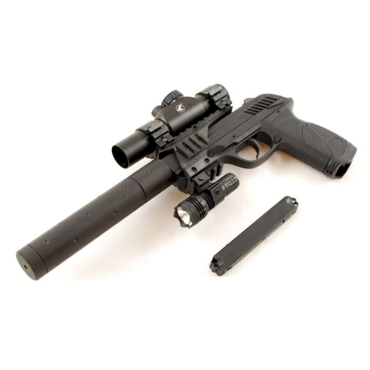 Vzduchová pistole Gamo PT-85 Blowback Tactical 4,5mm