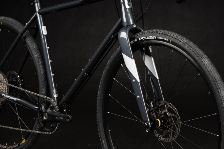 Rám + vidlice Qayron One.Dr CrMo Black Metal