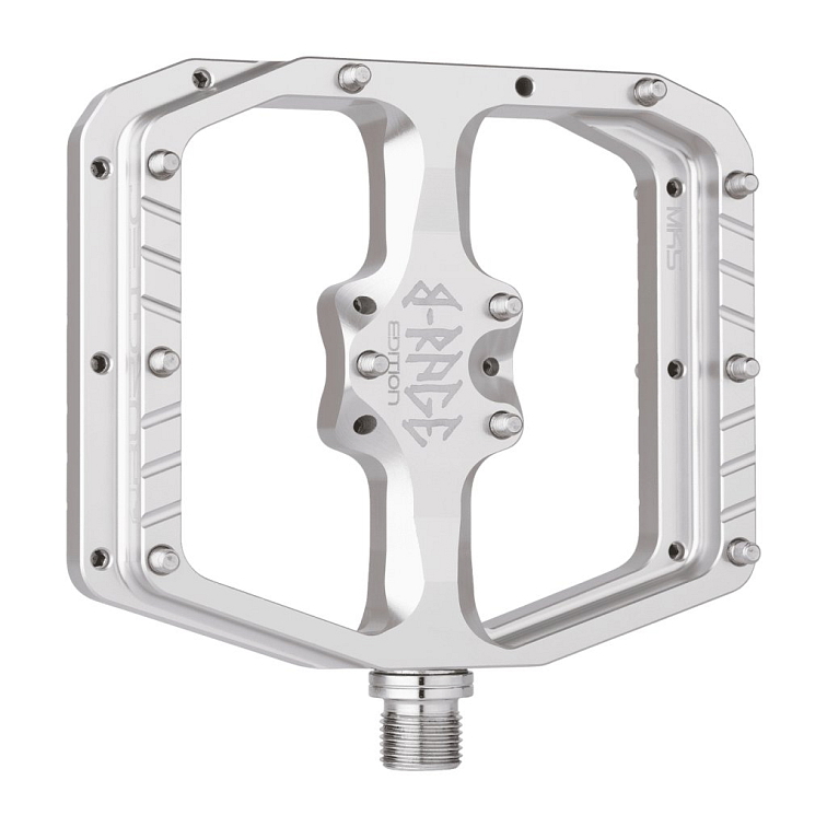 Burgtec MK5 Penthouse Flat B-Rage Edition pedály Rhodium Silver